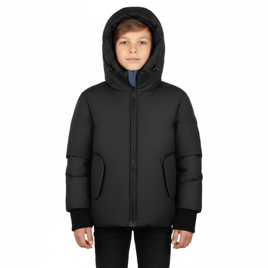 Pramie Blue Contrast Jacket (18M–16Y) | Stylish Kids’ Outerwear