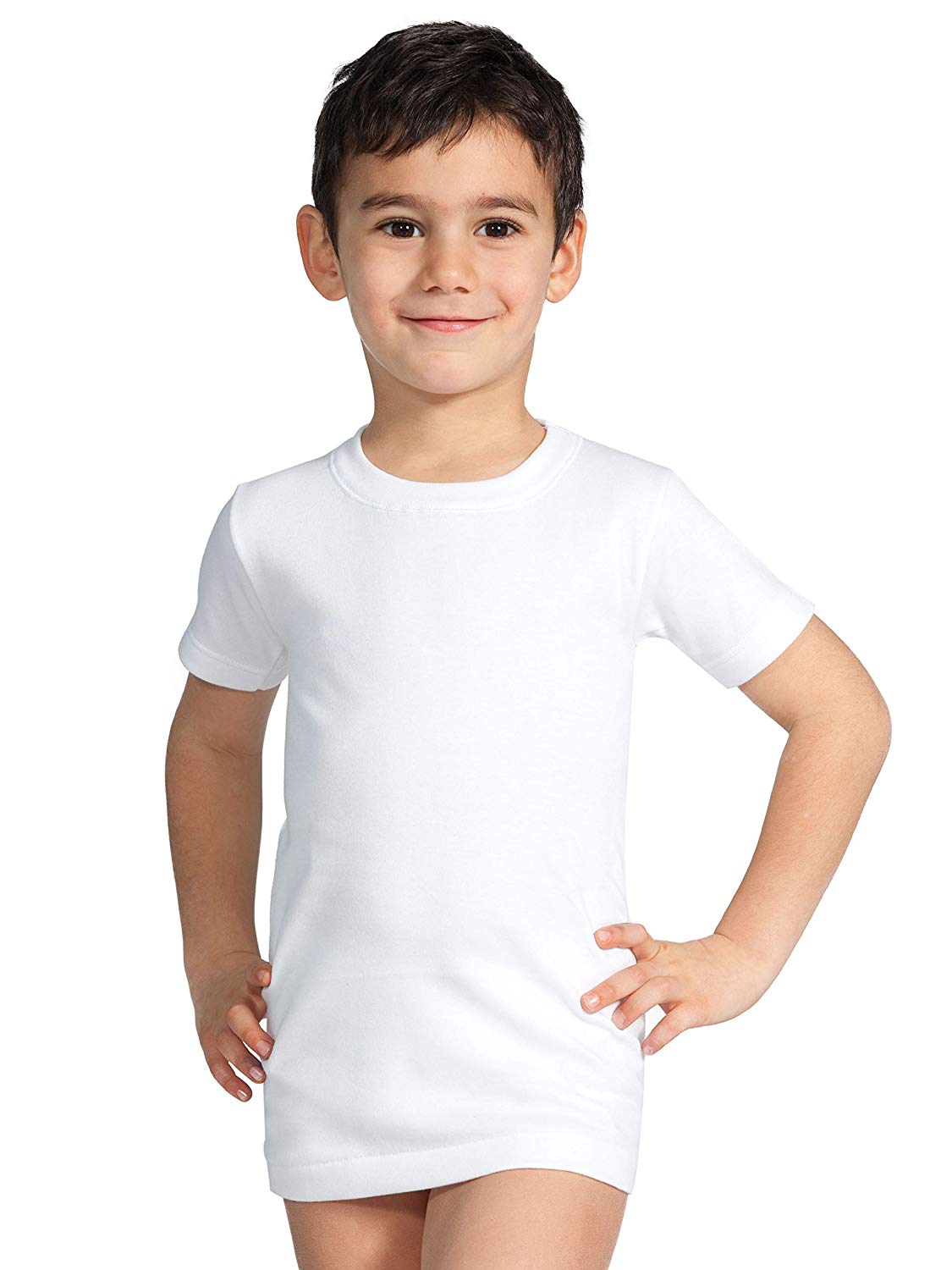 MaRe Premium Quality 100% Brushed Cotton Boy's Short Sleeve T-Shirt. Proudly Made in Italy.