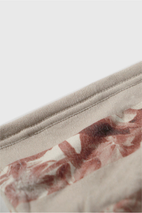 Flower Era Striped Pullover Crewneck