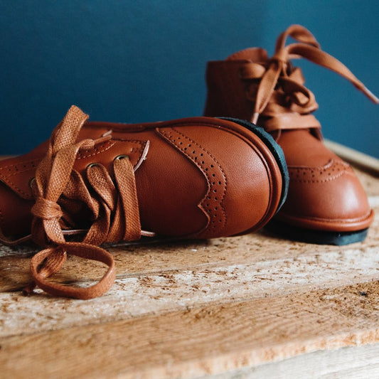 Waterproof Ankle Boots for Kids | Chestnut Color