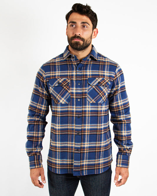 Field Grand Flannel, Pecan Plaid