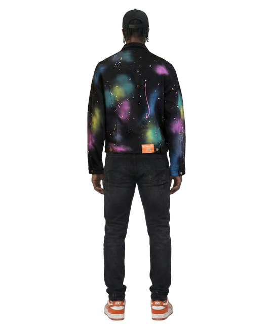 Galaxy Washed Denim Jacket