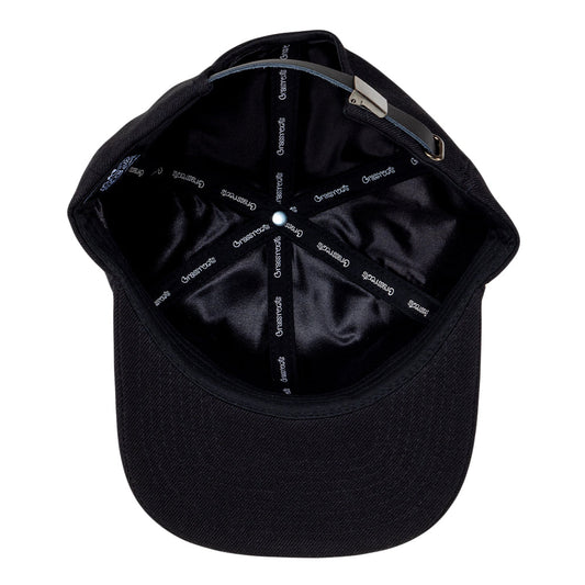 Touch of Class Black Strapback Hat