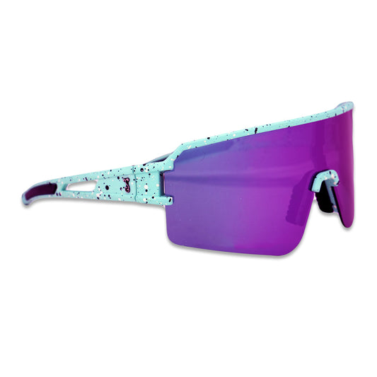 Seafoam Splatter Swift Sunglasses
