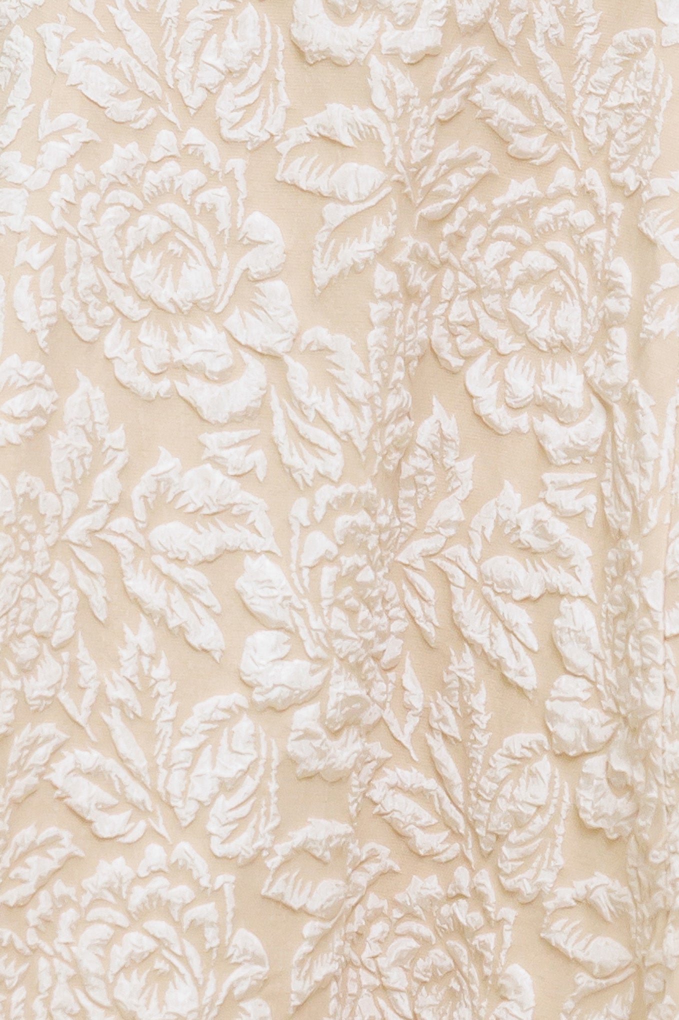 ELEGANT BLOSSOM WOVEN MIDI DRESS