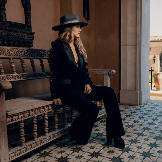 Charlie 1 Horse Smoke Ain't Clear - Wool Felt Cowgirl Hat