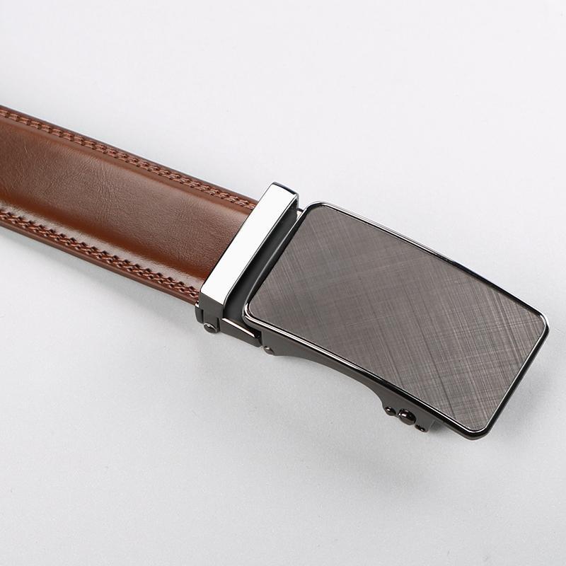 Men's Slider Ratchet Belt, Perfect As A Gift, Pairs Well With Dress Pants, Shirt And Oxford Shoes, Can Be Tailored