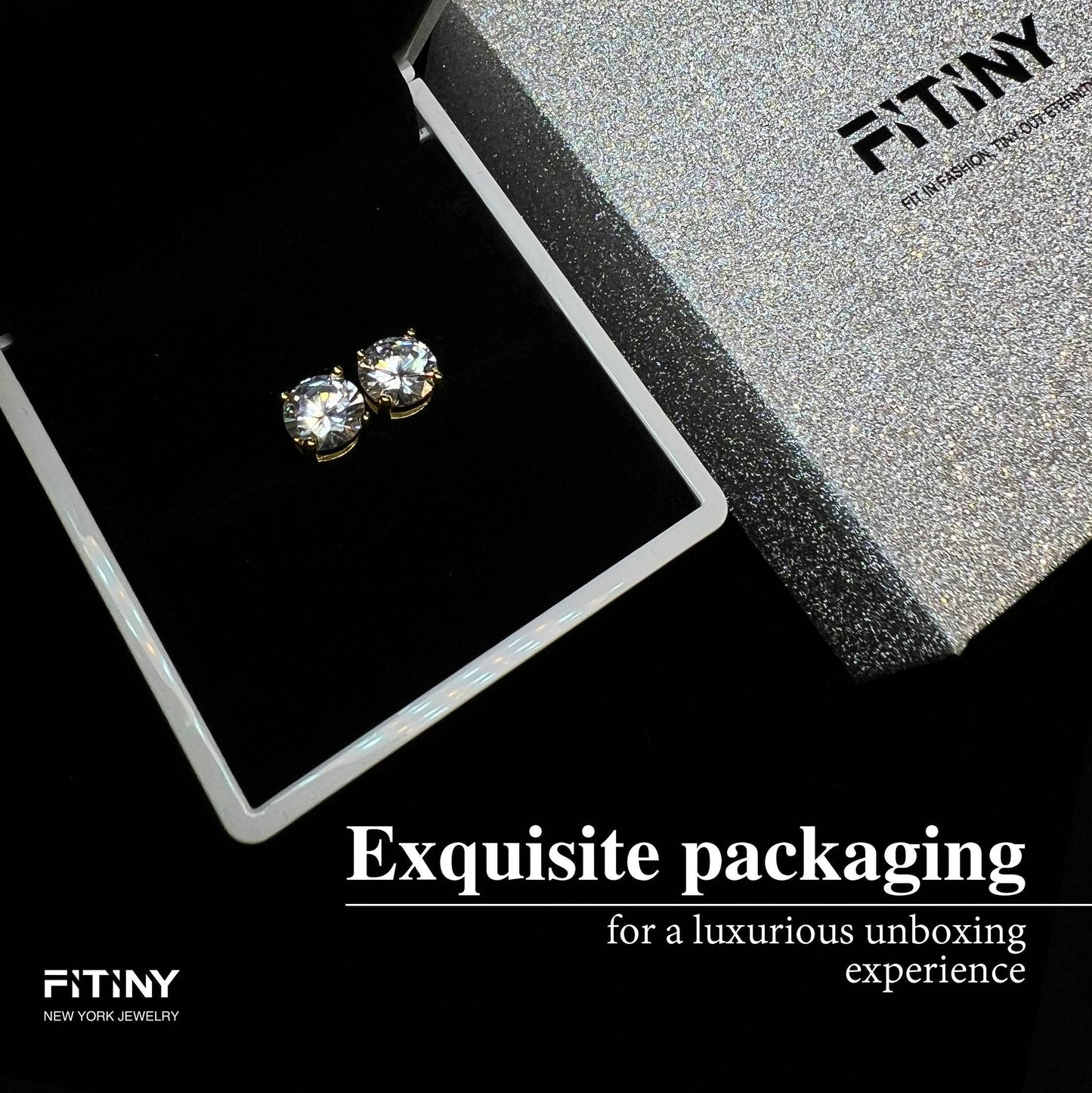 6 Pieces Blue Flower Pierced Earring Set with Zircon, 18k Gold Plated Ear Studs and Ear Drops, Women's Fashion Jewelry for Party Daily Stacked Lobe Earrings