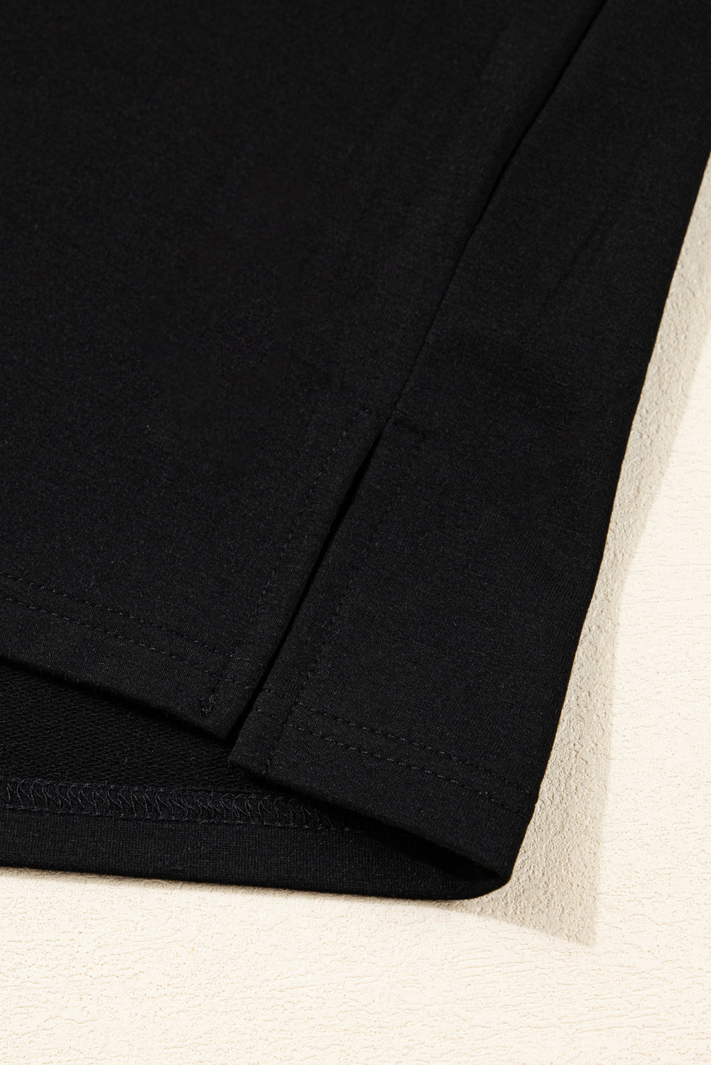 Black Bow Print Sleeve Patchwork Plus Size Blouse