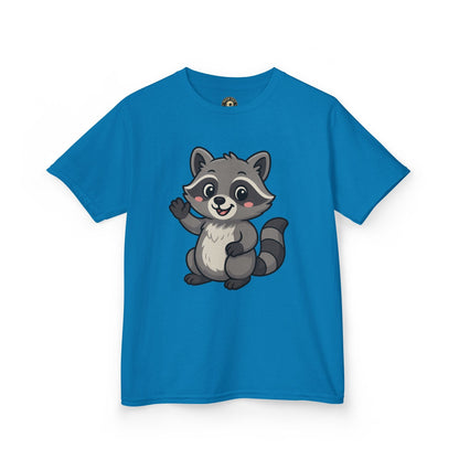 Cute Raccoon Kids T-Shirt, Fun Animal Graphic Tee for Boys and Girls, Birthday Gift, Playful Party Wear, Everyday Casual Shirt, Nature [...]