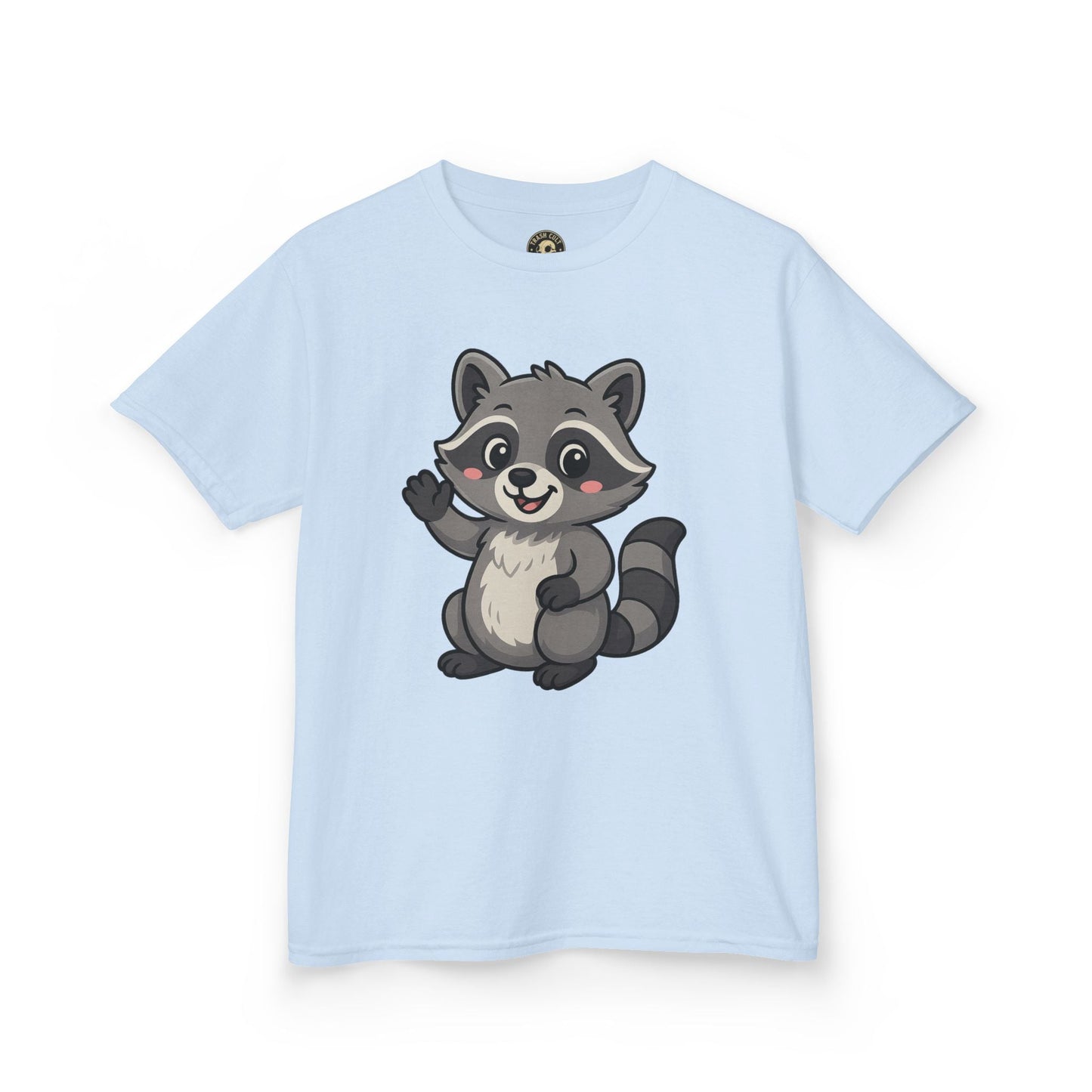 Cute Raccoon Kids T-Shirt, Fun Animal Graphic Tee for Boys and Girls, Birthday Gift, Playful Party Wear, Everyday Casual Shirt, Nature [...]