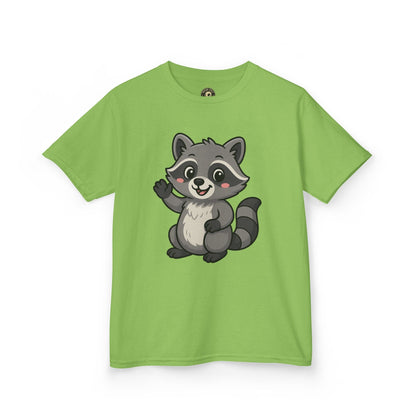 Cute Raccoon Kids T-Shirt, Fun Animal Graphic Tee for Boys and Girls, Birthday Gift, Playful Party Wear, Everyday Casual Shirt, Nature [...]