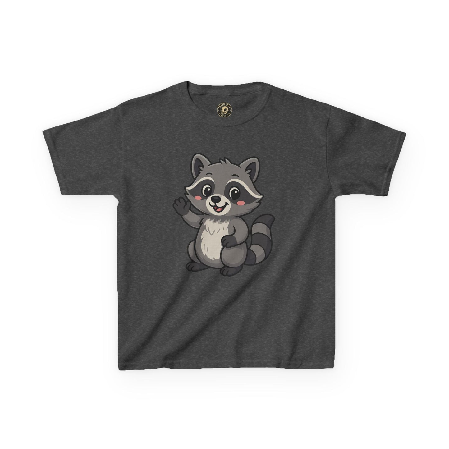 Cute Raccoon Kids T-Shirt, Fun Animal Graphic Tee for Boys and Girls, Birthday Gift, Playful Party Wear, Everyday Casual Shirt, Nature [...]