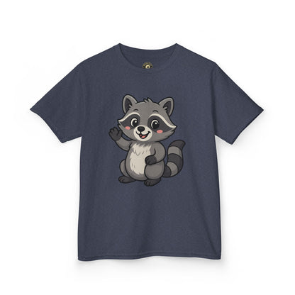 Cute Raccoon Kids T-Shirt, Fun Animal Graphic Tee for Boys and Girls, Birthday Gift, Playful Party Wear, Everyday Casual Shirt, Nature [...]