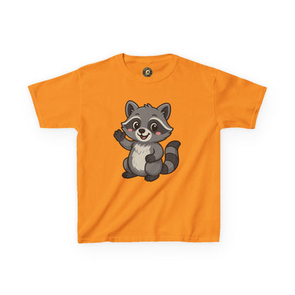 Cute Raccoon Kids T-Shirt, Fun Animal Graphic Tee for Boys and Girls, Birthday Gift, Playful Party Wear, Everyday Casual Shirt, Nature [...]