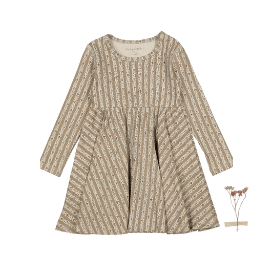 The Printed Long Sleeve Dress - Jasper