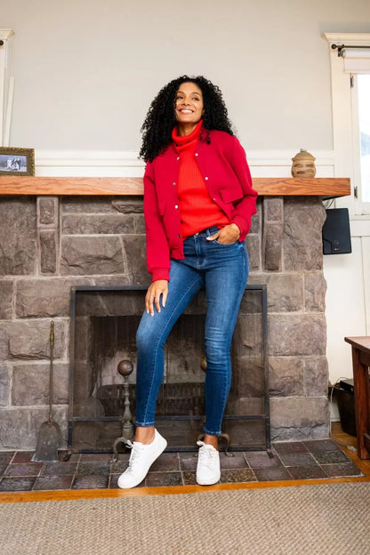 Judy Blue Full Size Washed Thermal Skinny Jeans Plus Size