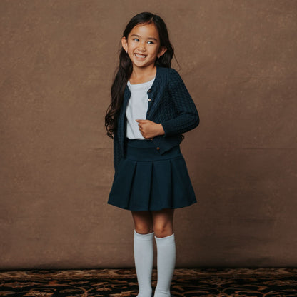 Organic Classic Cable Cardigan