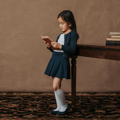 Organic Classic Cable Cardigan