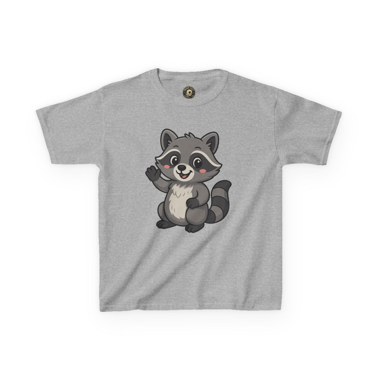 Cute Raccoon Kids T-Shirt, Fun Animal Graphic Tee for Boys and Girls, Birthday Gift, Playful Party Wear, Everyday Casual Shirt, Nature [...]