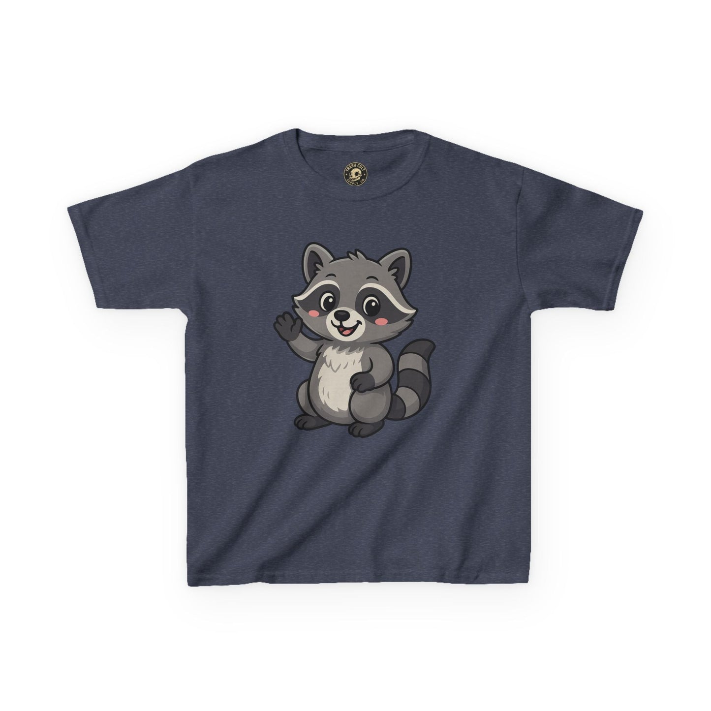 Cute Raccoon Kids T-Shirt, Fun Animal Graphic Tee for Boys and Girls, Birthday Gift, Playful Party Wear, Everyday Casual Shirt, Nature [...]