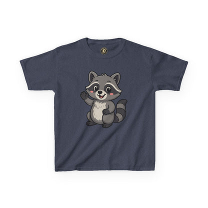 Cute Raccoon Kids T-Shirt, Fun Animal Graphic Tee for Boys and Girls, Birthday Gift, Playful Party Wear, Everyday Casual Shirt, Nature [...]
