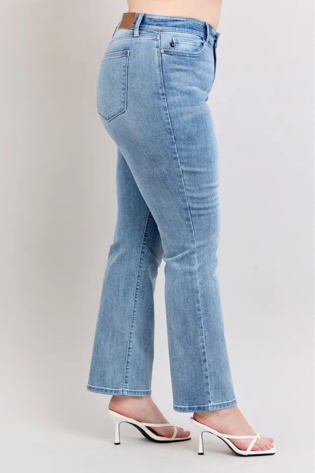 Judy Blue Plus Size High Waist Dad Jeans