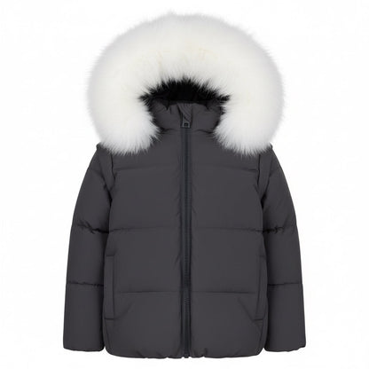 Pramie Little Boys Black Jacket (18M–8Y) | Warm, Stylish & Durable Outerwear