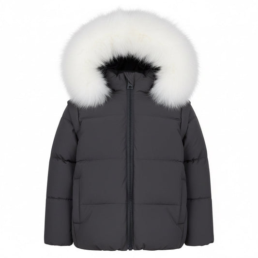 Pramie Little Boys Black Jacket (18M–8Y) | Warm, Stylish & Durable Outerwear