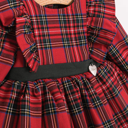 Red Plaid Christmas Dress