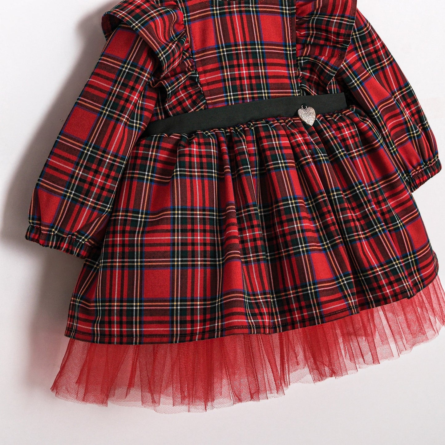 Red Plaid Christmas Dress