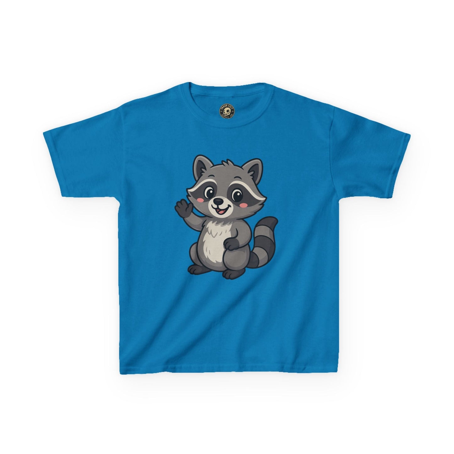Cute Raccoon Kids T-Shirt, Fun Animal Graphic Tee for Boys and Girls, Birthday Gift, Playful Party Wear, Everyday Casual Shirt, Nature [...]