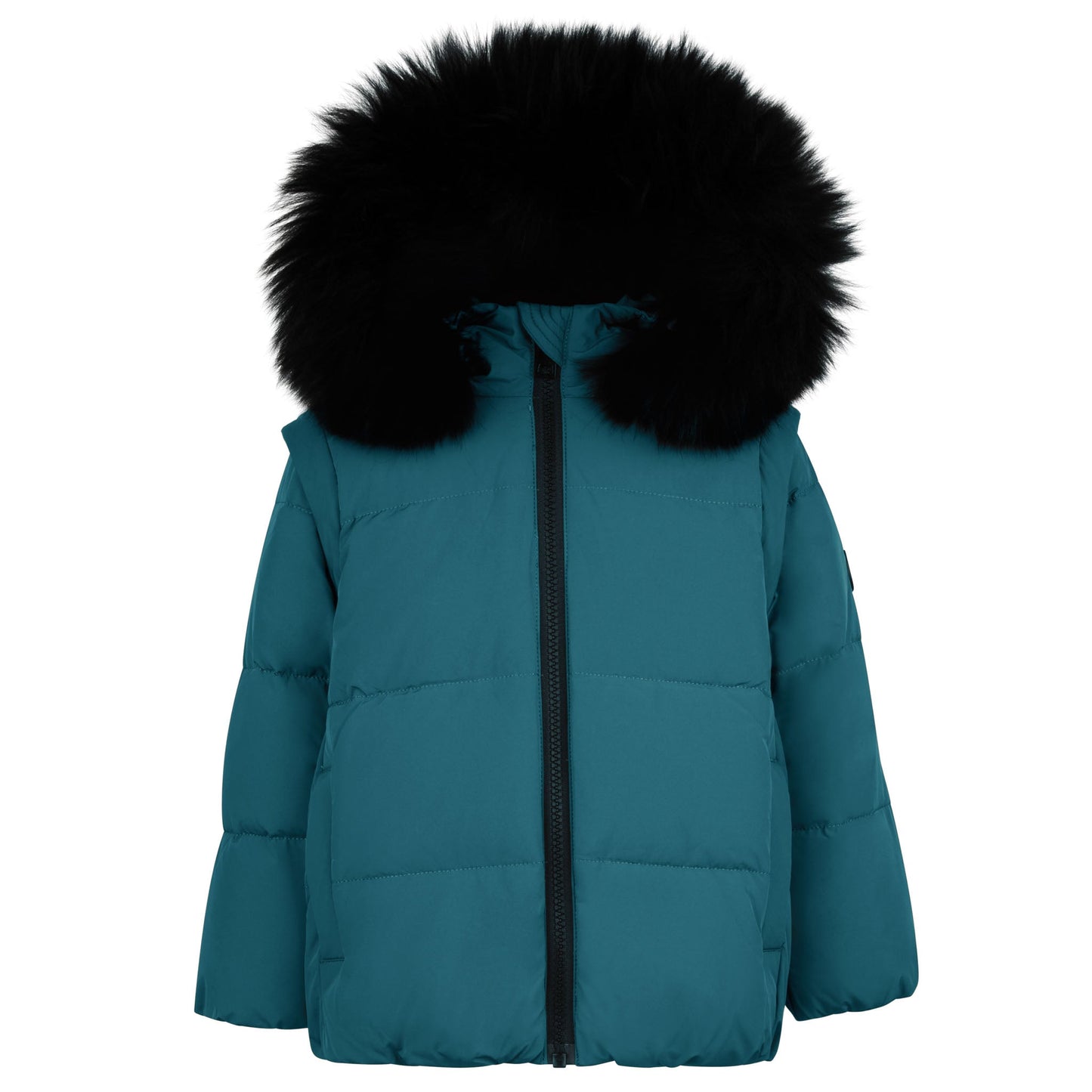Pramie Teal Jacket 18M–8Y | Stylish Winter Coat for Kids