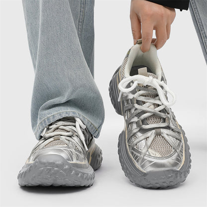 S8888 Champagne Tire Sneakers