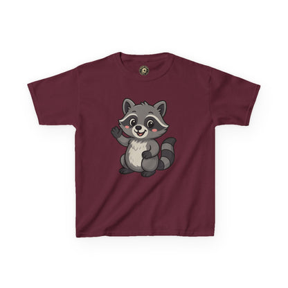 Cute Raccoon Kids T-Shirt, Fun Animal Graphic Tee for Boys and Girls, Birthday Gift, Playful Party Wear, Everyday Casual Shirt, Nature [...]