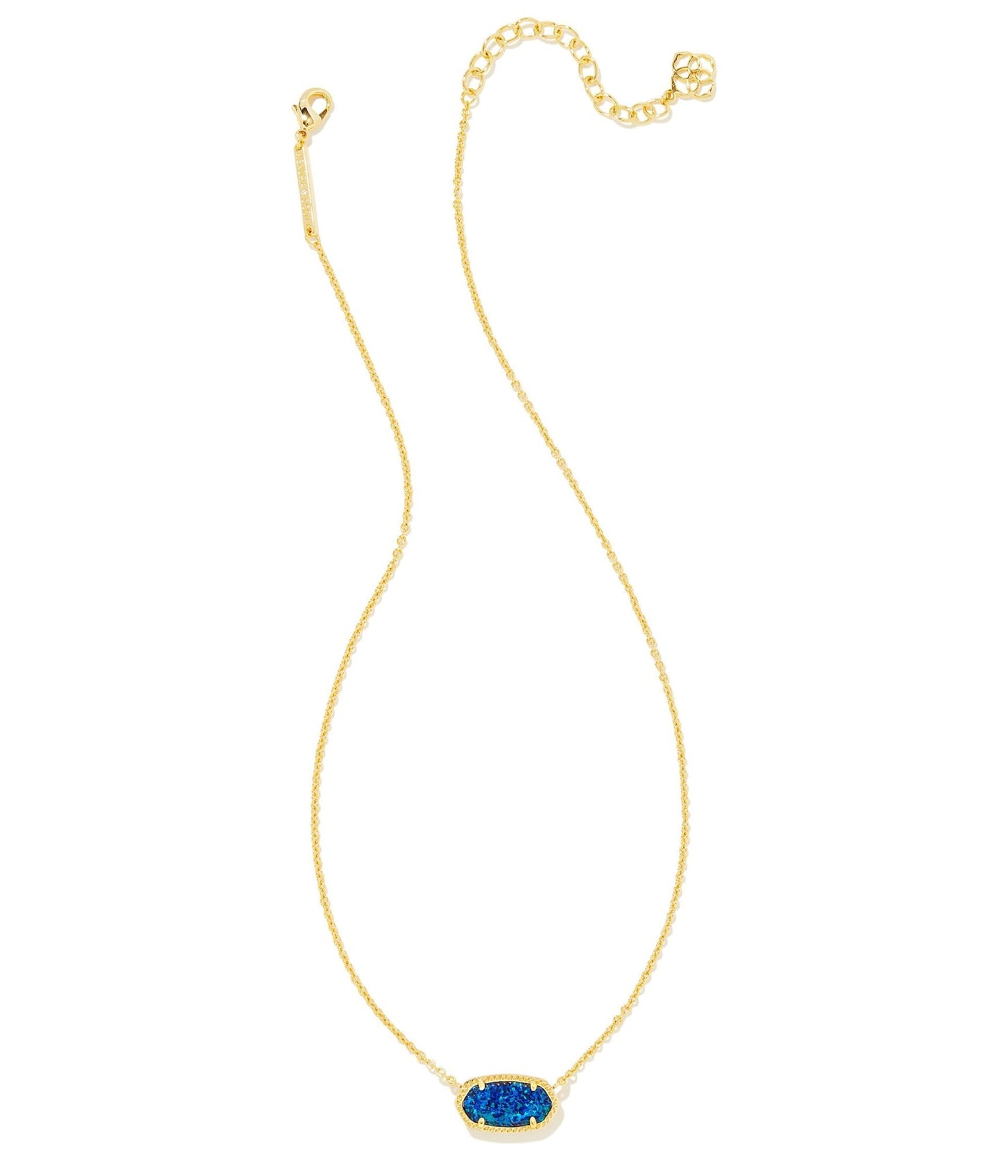Kendra Scott Elisa Pendant Necklace - 14k Gold Plated Delicate Fashion Jewelry for Women
