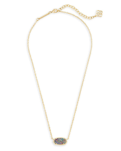 Kendra Scott Elisa Pendant Necklace - 14k Gold Plated Delicate Fashion Jewelry for Women
