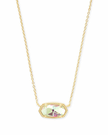 Kendra Scott Elisa Pendant Necklace - 14k Gold Plated Delicate Fashion Jewelry for Women