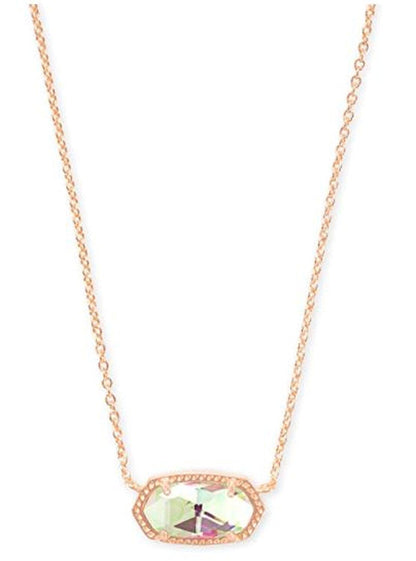 Kendra Scott Elisa Pendant Necklace - 14k Gold Plated Delicate Fashion Jewelry for Women