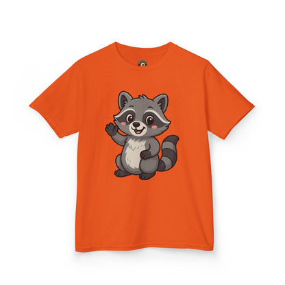 Cute Raccoon Kids T-Shirt, Fun Animal Graphic Tee for Boys and Girls, Birthday Gift, Playful Party Wear, Everyday Casual Shirt, Nature [...]