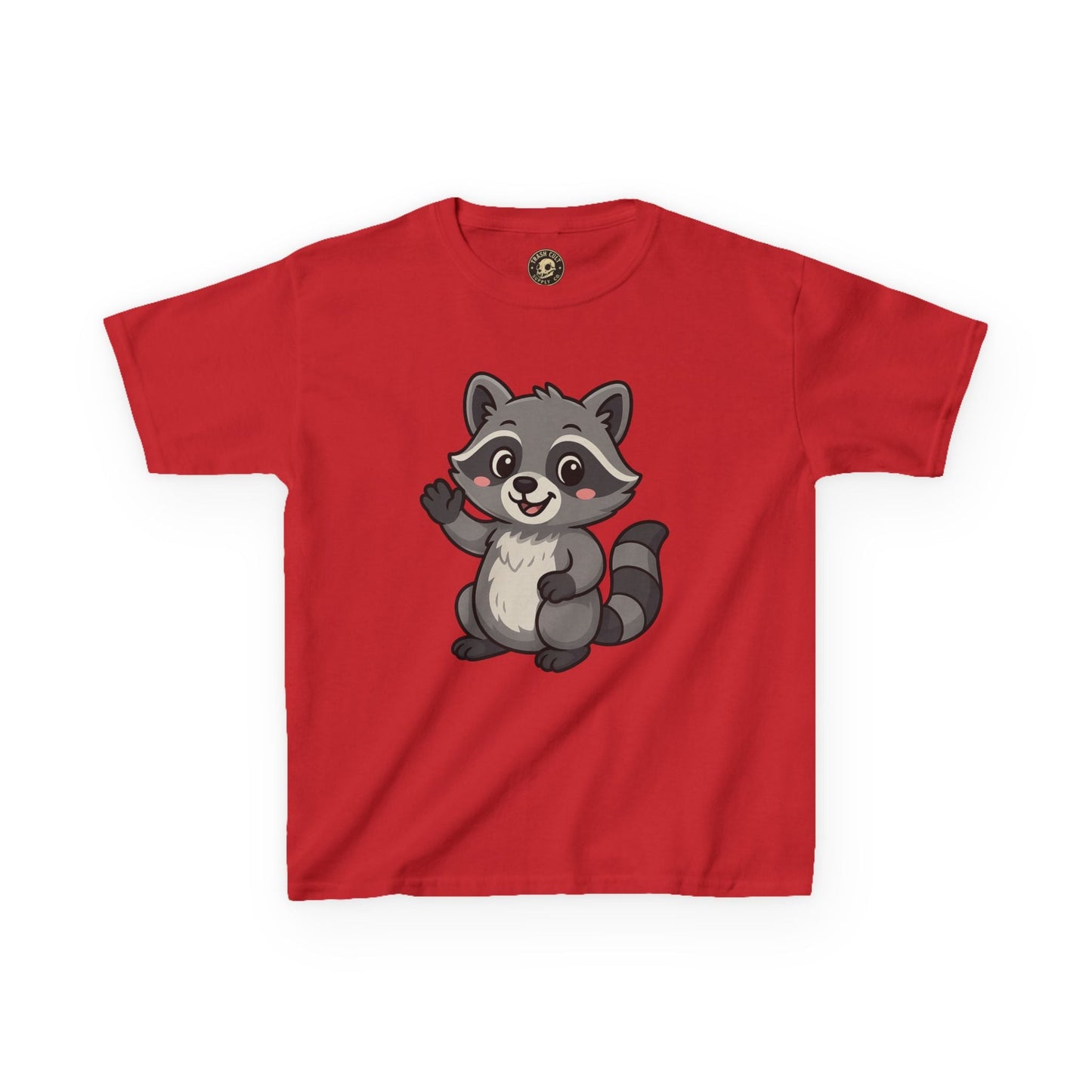 Cute Raccoon Kids T-Shirt, Fun Animal Graphic Tee for Boys and Girls, Birthday Gift, Playful Party Wear, Everyday Casual Shirt, Nature [...]