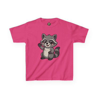Cute Raccoon Kids T-Shirt, Fun Animal Graphic Tee for Boys and Girls, Birthday Gift, Playful Party Wear, Everyday Casual Shirt, Nature [...]