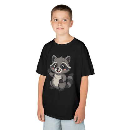 Cute Raccoon Kids T-Shirt, Fun Animal Graphic Tee for Boys and Girls, Birthday Gift, Playful Party Wear, Everyday Casual Shirt, Nature [...]