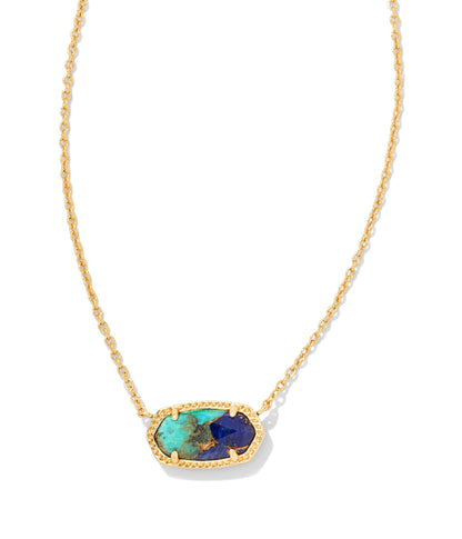 Kendra Scott Elisa Pendant Necklace - 14k Gold Plated Delicate Fashion Jewelry for Women