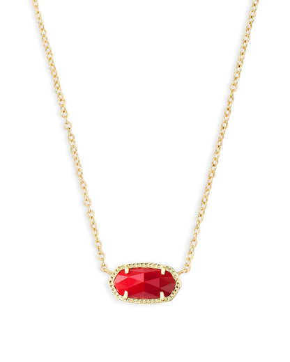 Kendra Scott Elisa Pendant Necklace - 14k Gold Plated Delicate Fashion Jewelry for Women