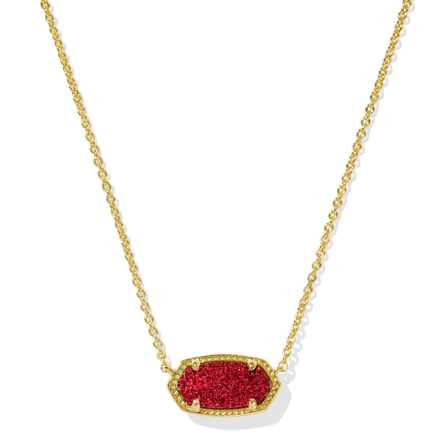 Kendra Scott Elisa Pendant Necklace - 14k Gold Plated Delicate Fashion Jewelry for Women