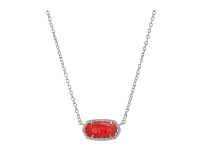 Kendra Scott Elisa Pendant Necklace - 14k Gold Plated Delicate Fashion Jewelry for Women