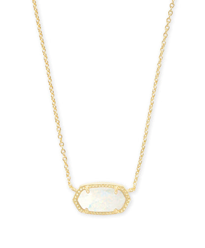 Kendra Scott Elisa Pendant Necklace - 14k Gold Plated Delicate Fashion Jewelry for Women