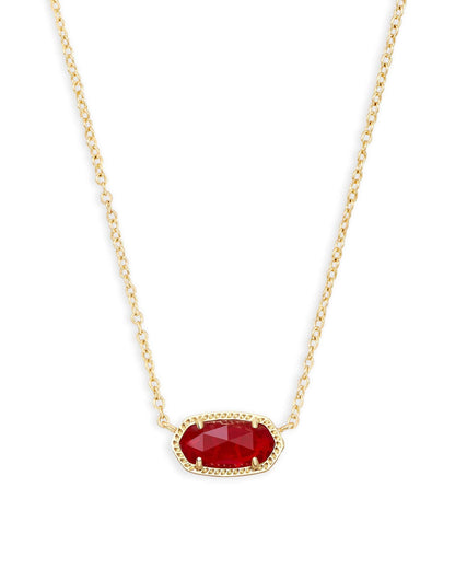 Kendra Scott Elisa Pendant Necklace - 14k Gold Plated Delicate Fashion Jewelry for Women