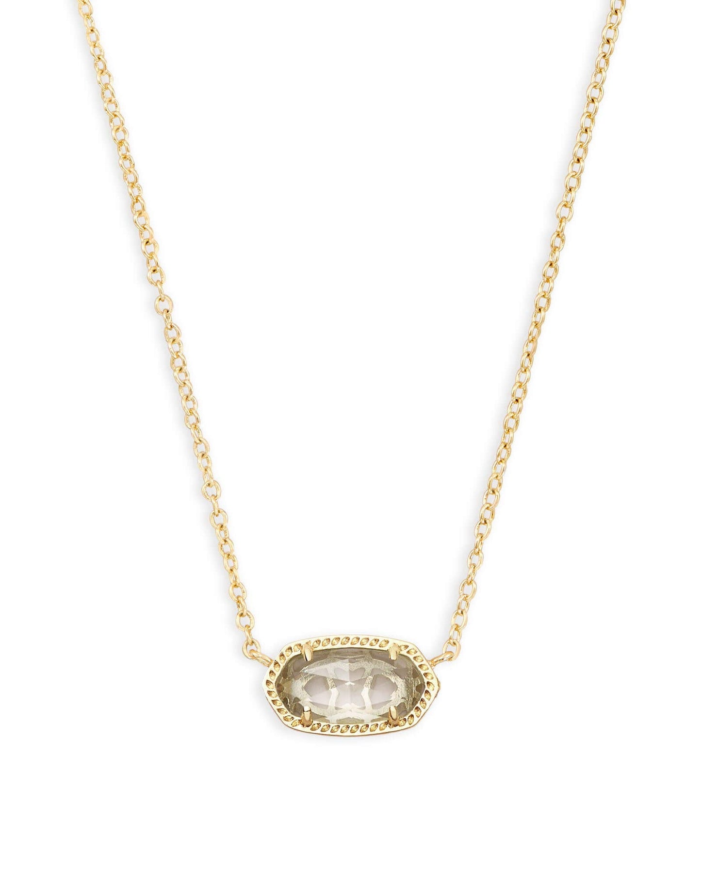 Kendra Scott Elisa Pendant Necklace - 14k Gold Plated Delicate Fashion Jewelry for Women